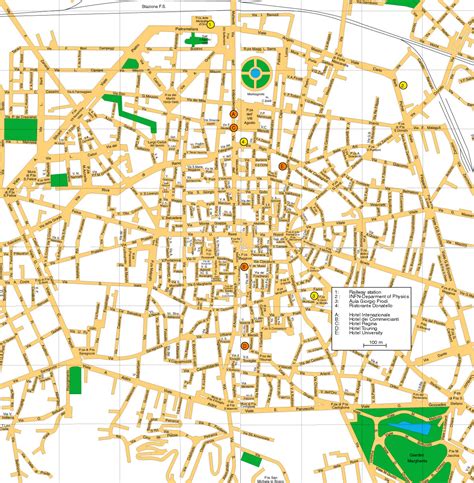 Bologna Italy City Center Street Map - Bologna Italy • mappery