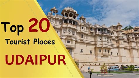 "UDAIPUR" Top 20 Tourist Places | Udaipur Tourism - YouTube