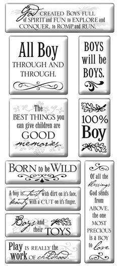 Printable Baby Boy Quotes Scrapbook. QuotesGram