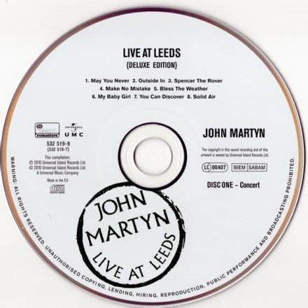 Live at Leeds (Deluxe Edition) (2010) - John Martyn