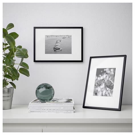 LOMVIKEN black, Frame, 21x30 cm - IKEA | Ikea picture frame, Frame ...