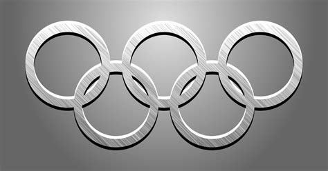 Olympic Rings 3 Free Stock Photo - Public Domain Pictures