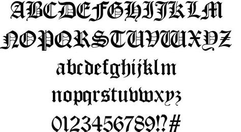 Old london font, Old london, Cool fonts