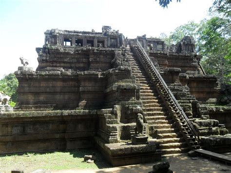 Exploring Angkor Thom in Cambodia