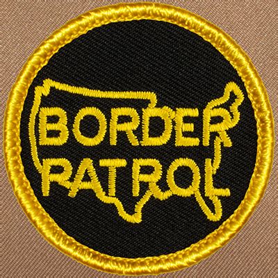 US Border Patrol Patch (#007)