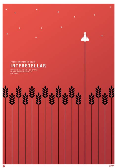 Look Deep Into The Fascinating World Of Minimalistic Posters - Bored Art