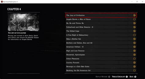 RDR2 All of Chapter 4 - All Gold Missions - Barebones - Red Dead Redemption 2 Mod
