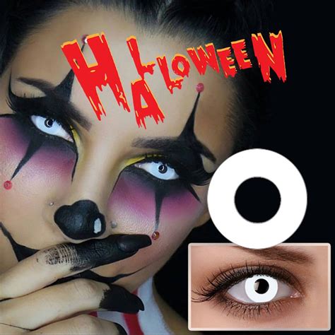 Eye Contacts Lenses Halloween Party Cosmetic Cosplay Vampire Colored ...