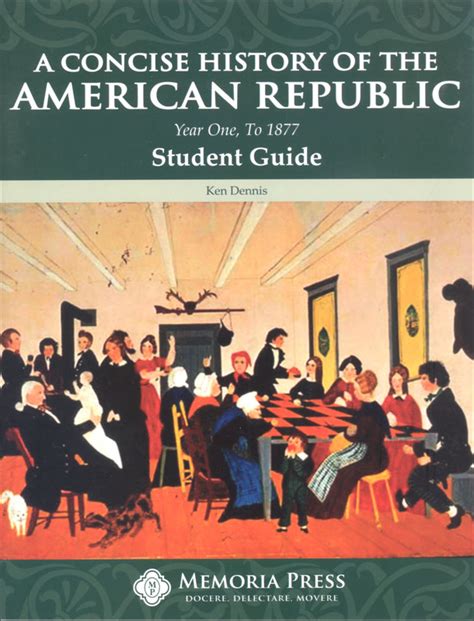 Concise History of the American Republic Year I Student Book | Memoria ...