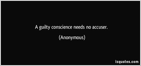 Guilty Conscience Quotes. QuotesGram