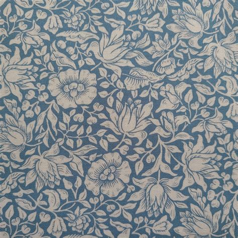 Orkney Blue Mallow William Morris & Co Cotton Quilt Fabric | Etsy