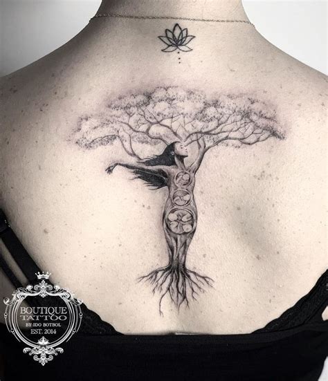 50 Gorgeous and Meaningful Tree Tattoos Inspired by Nature's Path - KickAss Things | Tattoos ...