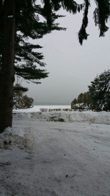 Cazenovia, NY, and Cazenovia Lake, as seen from The Brewster Inn, 12/14 ...