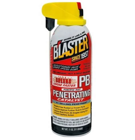 PB Blaster Tyre Wheel Nut Loosener/Penetrant Catalyst 11oz (311g) Spray Can | eBay