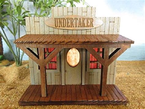 Amazon.com: Miniature Old Western Undertaker and coffins OOAK, rustic ...