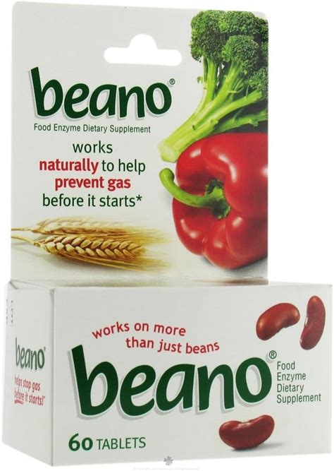 Beano by Beano - 60 tablets : Amazon.co.uk: Health & Personal Care