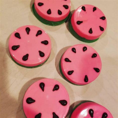 Watermelon Chocolate covered oreos order of 13