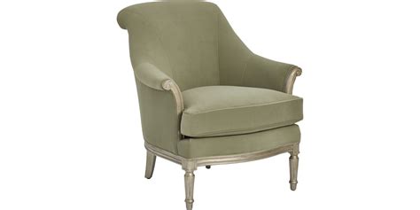 ART Furniture Living Room Provenance Charlotte Chair-Emerald 176534 ...