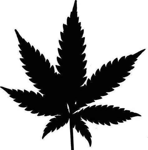 Weed Leaf Clipart | Free download on ClipArtMag