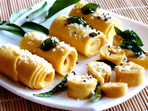 Khandvi Recipe With Step By Step Pictures