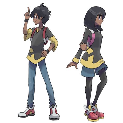 Pokemon Cloud/Soil on Twitter: "Meet your protagonists characters for ...