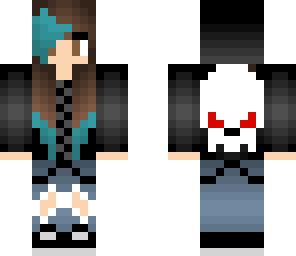 emo girl with beanie | Minecraft Skin