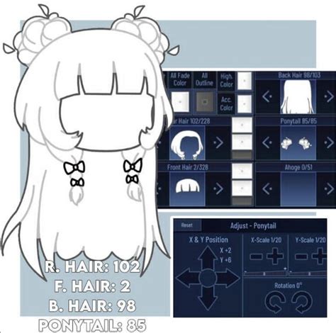 Gacha club hair idea | Hình ảnh, Mắt, Kiểu tóc