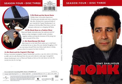 Monk Season 4 Disc 3 - TV DVD Scanned Covers - Monk Season 4 Disc 3 f :: DVD Covers