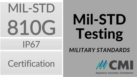 MIL-STD-810 Testing | Custom Materials Inc.