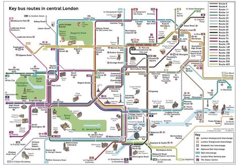 London Bus Map and Routes (Updated 2023) - Winterville