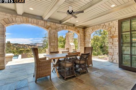 $6.5 Million Newly Built Stone Home In Lafayette, CA | Homes of the Rich