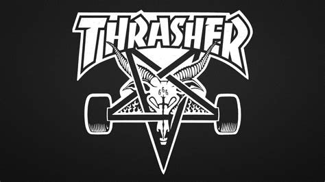 Thrasher Fire Logo Wallpapers on WallpaperDog