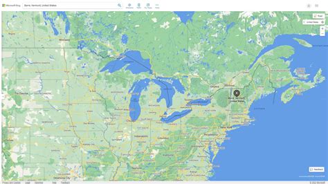 Barre Vermont Map - United States