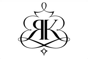 RK monogram | Letter logo design, Logo design love, Monogram design