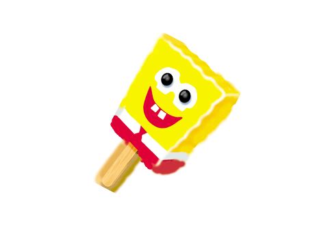 Popsicle Spongebob Squarepants Face Bar - Sweetheart Ice Cream