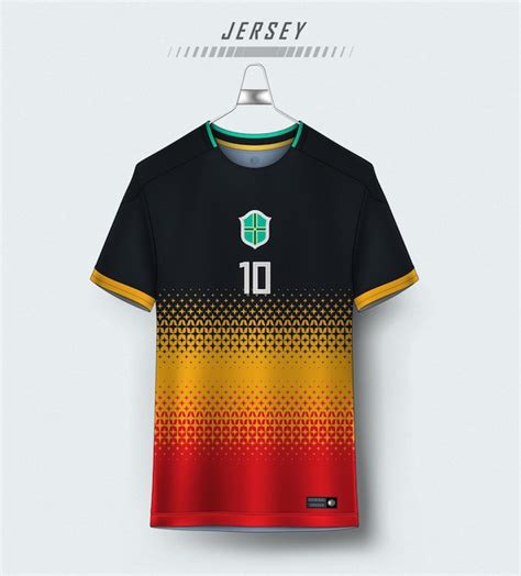 Premium Vector | Vector soccer jersey design for sublimation