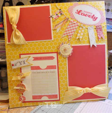 Stampin Mania: My Minds Eye Scrapbook Pages