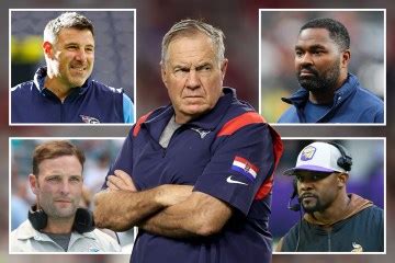 Bill Belichick fired by New England Patriots after 24 years and six Super Bowl wins following ...