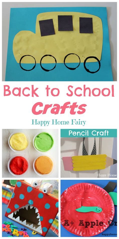 Back to School Crafts - Happy Home Fairy