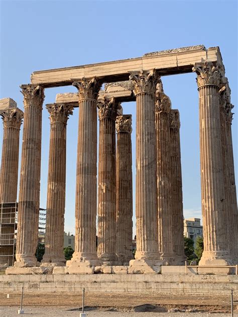 The Temple of Olympian Zeus in Athens : Diary of a Gen-X Traveler