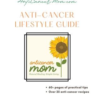 Anti-cancer Lifestyle Guide - Etsy