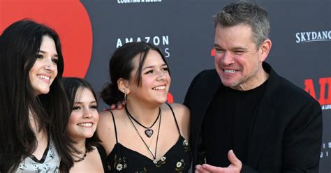 Matt Damon's 4 Kids: What to Know About His Daughters