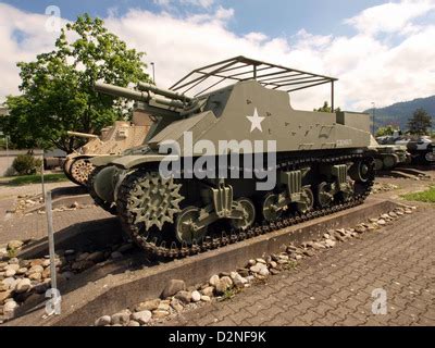 M7 'Priest' tank Stock Photo - Alamy