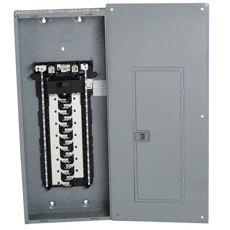 Square D Homeline 150 Amp 30-Space 60-Circuit Indoor Main Breaker Plug-On Neutral Load Center ...