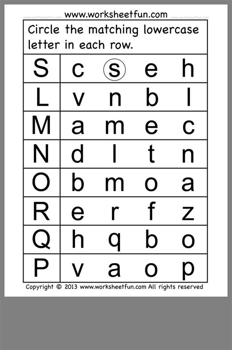 Alphabet Letters Worksheet | Alphabet Tracing Worksheets