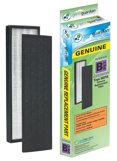 Germ Guardian True HEPA Replacement Filter B PET - Walmart.com