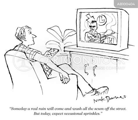 Weather Reporter Cartoons and Comics - funny pictures from CartoonStock