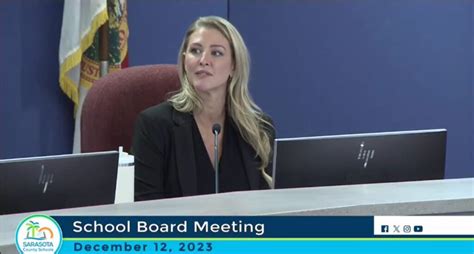 Bridget Ziegler asked to resign Sarasota School Board; refuses to leave - WMNF 88.5 FM