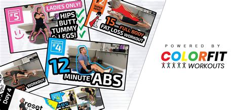 ColorFit Workouts | Color Coded Workouts To Change Your Body