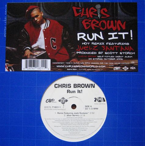 Chris Brown – Run It! (2005, Vinyl) - Discogs